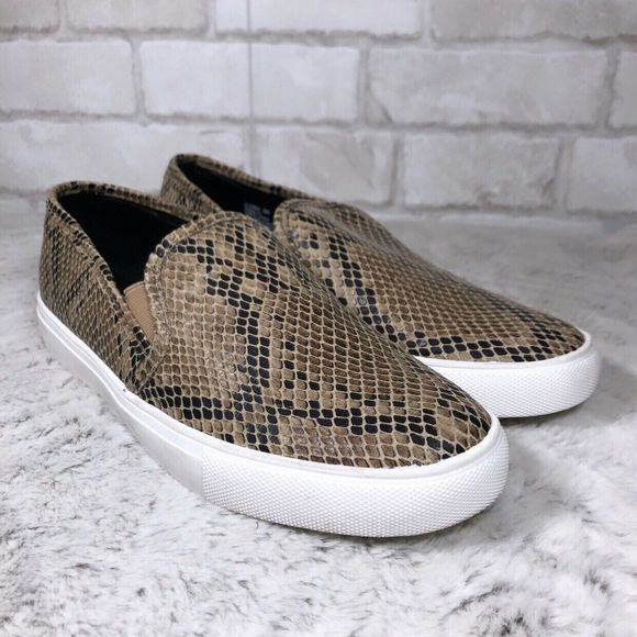 Slip On Snake Python SYMBA Platform Sneakers - Picture 2 of 7